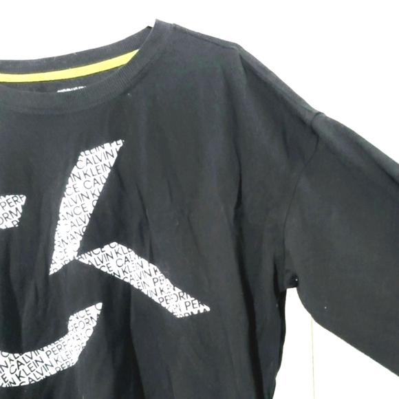 Calvin Klein Performance Women's Long Sleeve Logo T-Shirt Size L - Picture 4 of 13